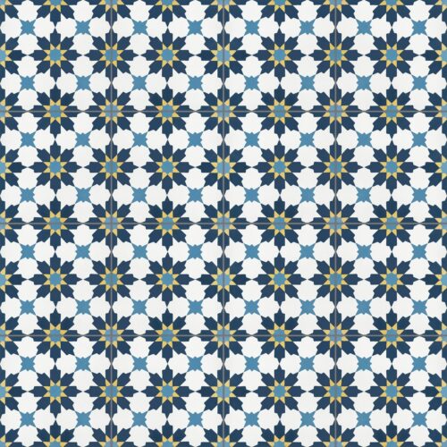 Carreaux de ciment marocain modèle Fès