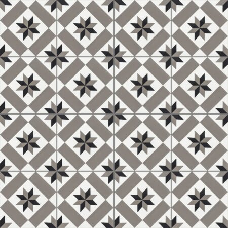 Carreaux de ciment modèle Etoile