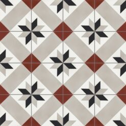 Carreaux de ciment modèle Rosace