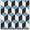 Carreaux de ciment Cubissimo Bleu