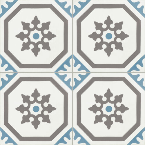 Carreaux de ciment Snowflake