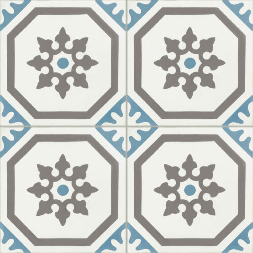 Carreaux de ciment Snowflake