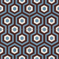 carreaux de ciment Hexa Style 3