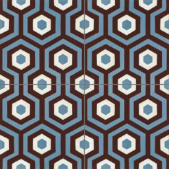 carreaux de ciment Hexa Style 3