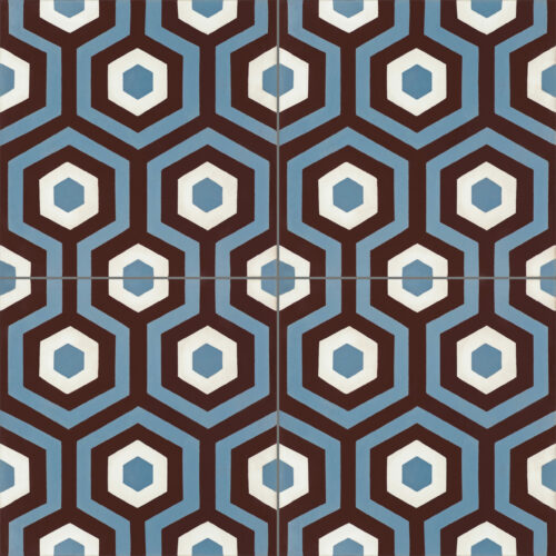 carreaux de ciment Hexa Style 3