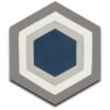 Carreaux de ciment hexagonal Horizon