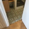 Réalisation de carreaux de ciment Garden 5 et parquet