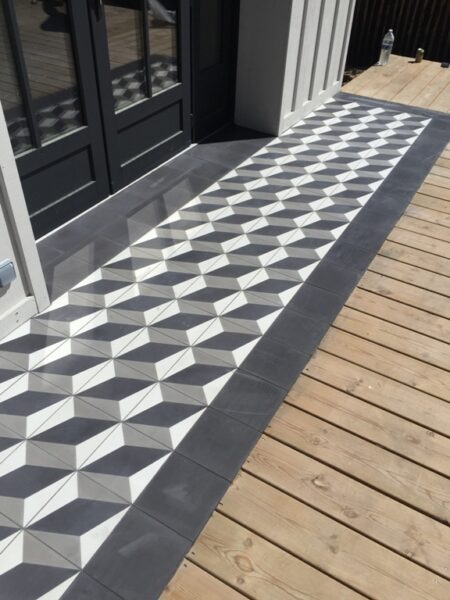 Carreaux de ciment modèle Perspective