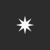 carreaux de ciment Star noir