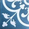 carreaux ciment modèle Fleuron Bleu