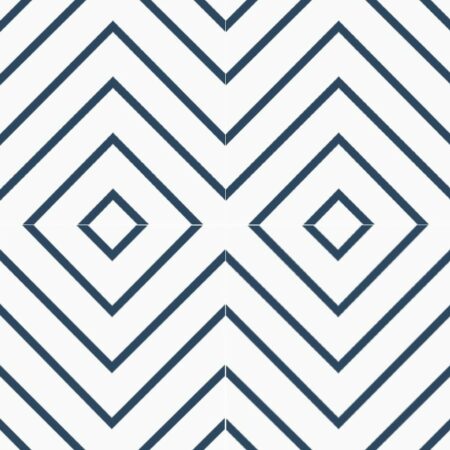 Carreaux de ciment Chevron bleu assemblage 2