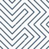 Carreaux de ciment Chevron bleu assemblage 3