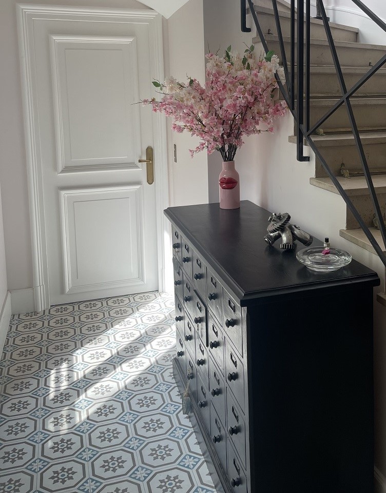 Carreaux de ciment Snowflake