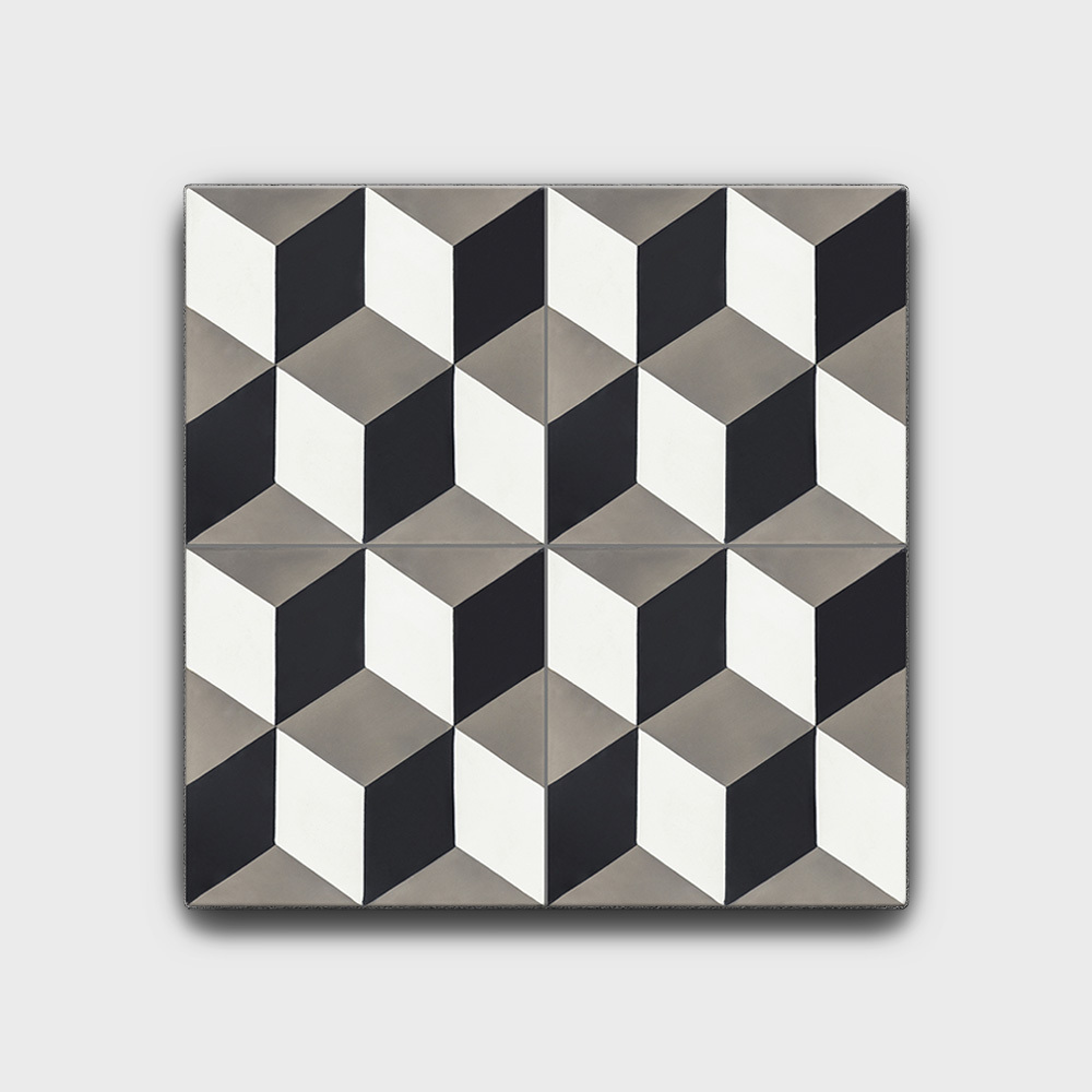 Carreaux de ciment gris