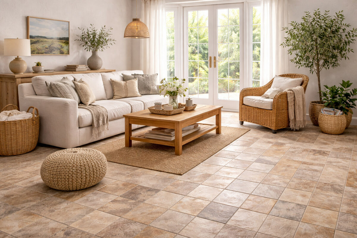 Le choix entre carreaux de ciment et en pierre naturelle varie selon votre projet et vos goûts